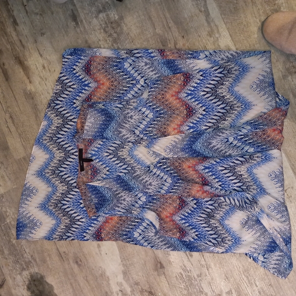 BCBG MAXAZRIA Sleeveless waterfall high low tunic - Picture 4 of 5